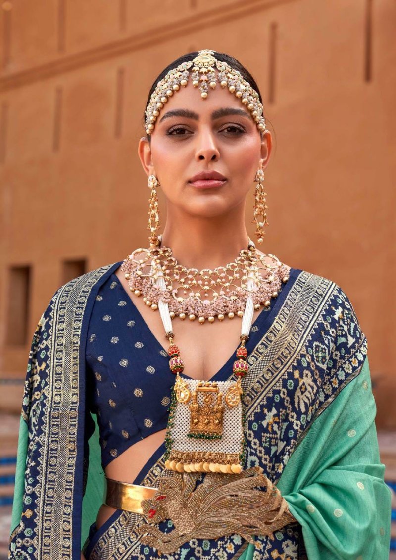 Pure Patola By Trirath Mercerized Sigma Silk Saree
